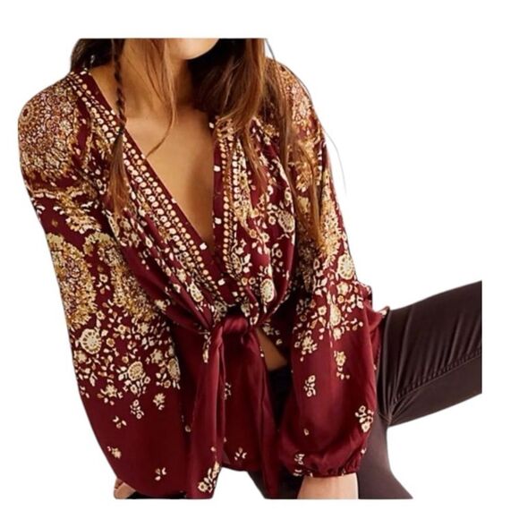 Free People Run Free Tunic Top - Picture 2 of 7